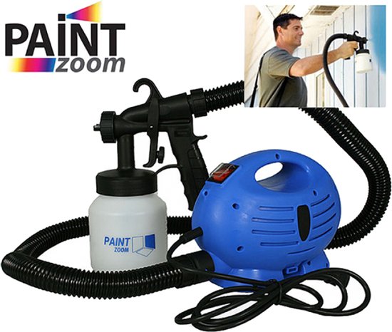 Ariko Verfspuit met compressor - Spraypistool met compressor - 800ml container - 650W - 1,5 meter slang