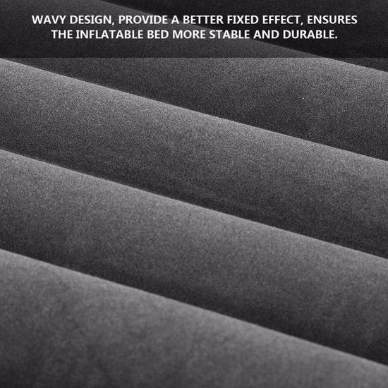 Ariko Comfortabel Opblaasbaar Matras voor Auto - Inclusief Elektrische Luchtpomp en Kussens - Ideaal voor Camping - Transporttas Inbegrepen