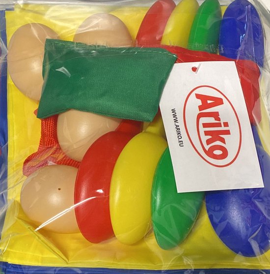 Ariko Zakloop Spelset - Oud Hollandse Spelletjes - Zaklopen - 3 been race - zakgooien -Eierlopen - Kinderfeestje