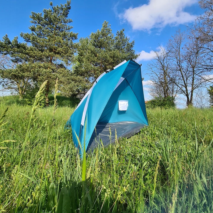 Ariko Half open Beach Tent - Strand Tent - Opvouwbaar - 220 x 120 x 120