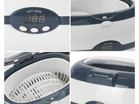 Thumbnail for Ariko Professional Ultrasoon Reiniger - Reinigingsapparaat - Ultrasoonbad - Ultrasone Brillen reiniger - Sieraden reiniger - Horloge reiniger - Make-up kwast - Speenreiniger - Trilbad - 220V - 40Hz - Timer - 600ml - inclusief inzetmand