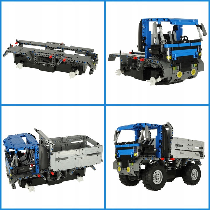 Ariko RC vrachtwagen bouwpakket - 638 stukjes - inclusief gereedschap, batterijen en accu