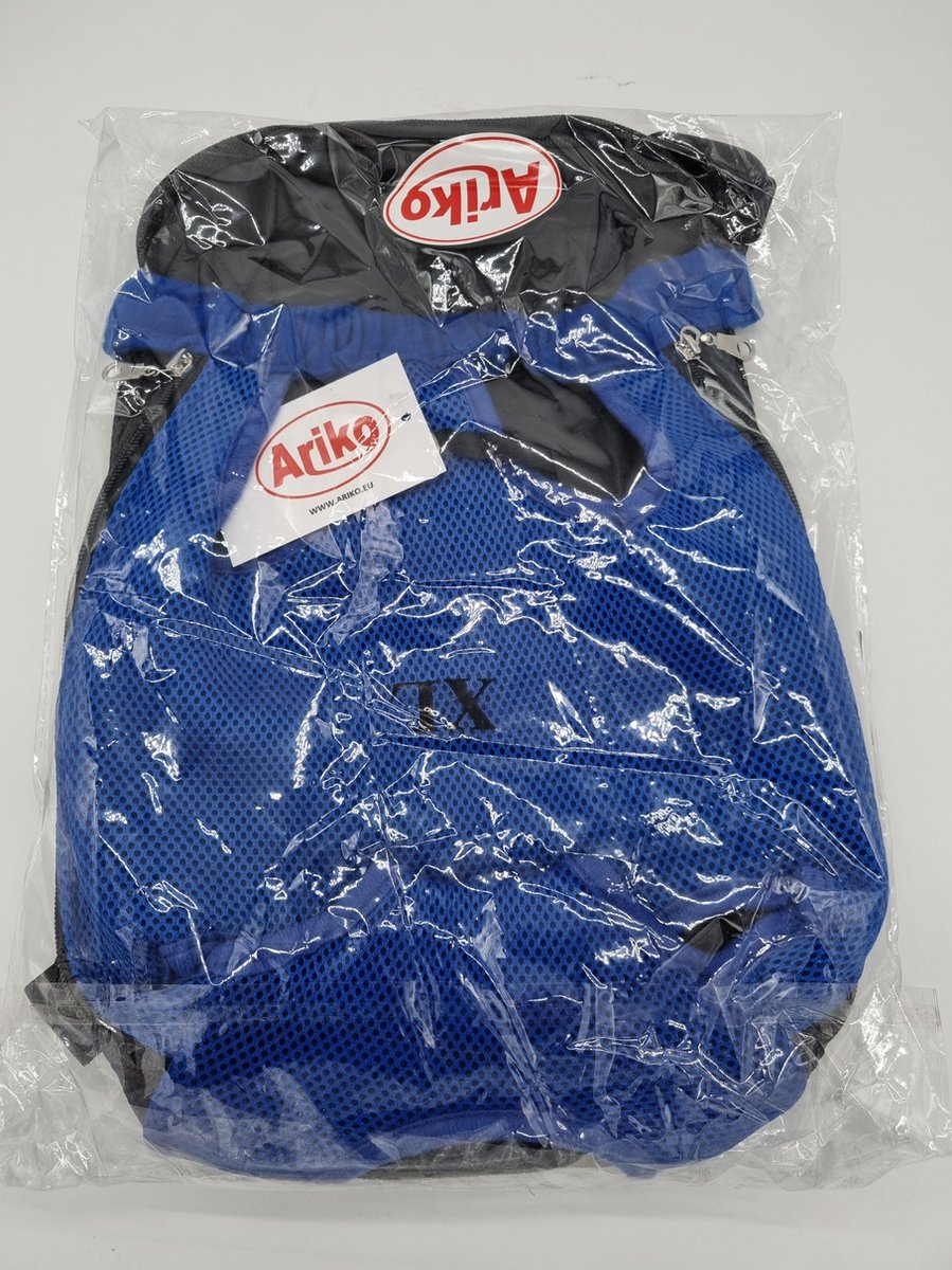 Ariko honden draagzak - rugzak - draagtas - hondenrugzak - hondendraagzak - ook voor uw kat - Blauw - XL