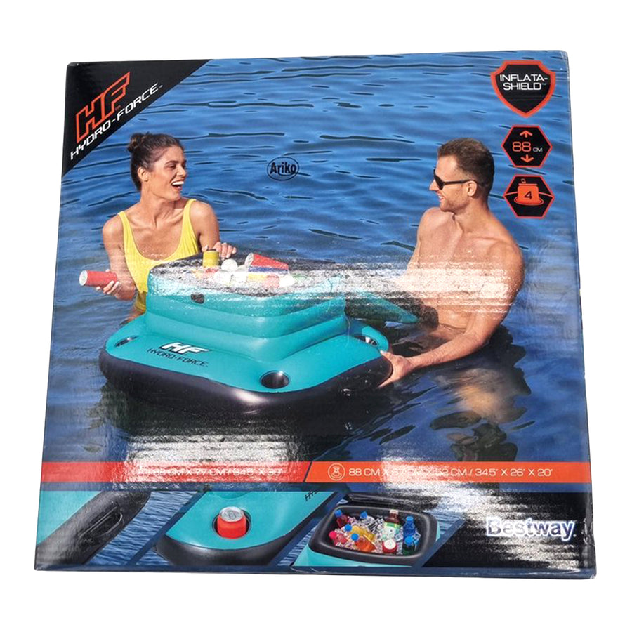 Ariko Opblaasbare Drankenbar - Frisdrankenbar - Drijvende bar - met Deksel