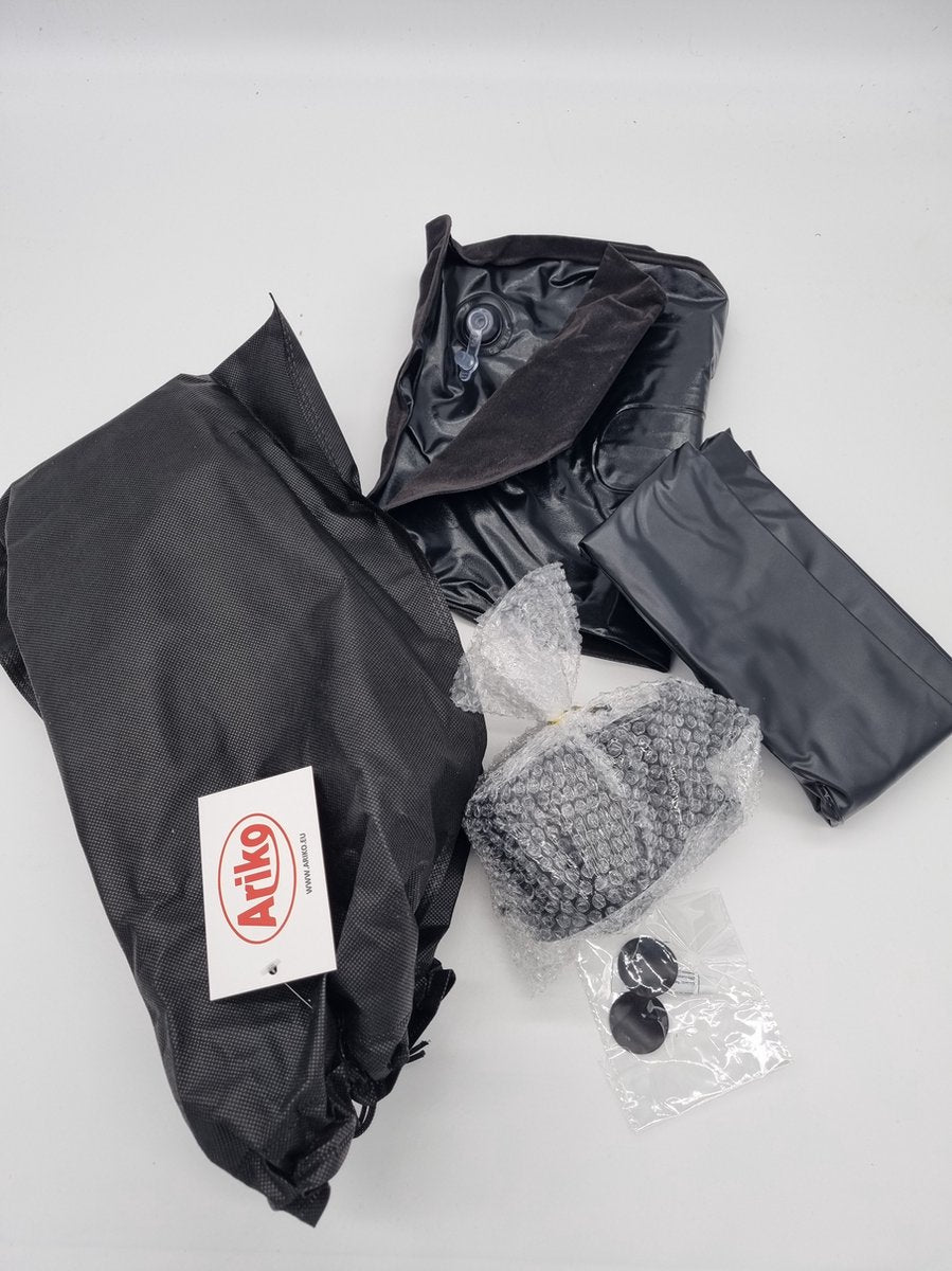 Ariko Comfortabel Opblaasbaar Matras voor Auto - Inclusief Elektrische Luchtpomp en Kussens - Ideaal voor Camping - Transporttas Inbegrepen