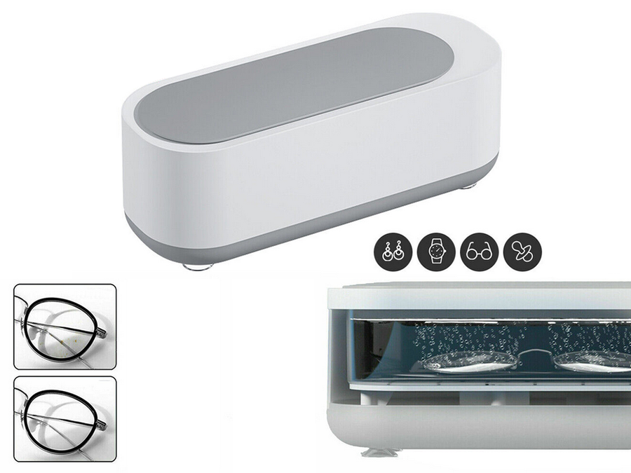 Ariko Ultrasoon Reiniger - Reinigingsapparaat - Ultrasoonbad - Brillen reiniger - Sieraden reiniger - Horloge reiniger - Make-up kwast - Speenreiniger - Trilbad