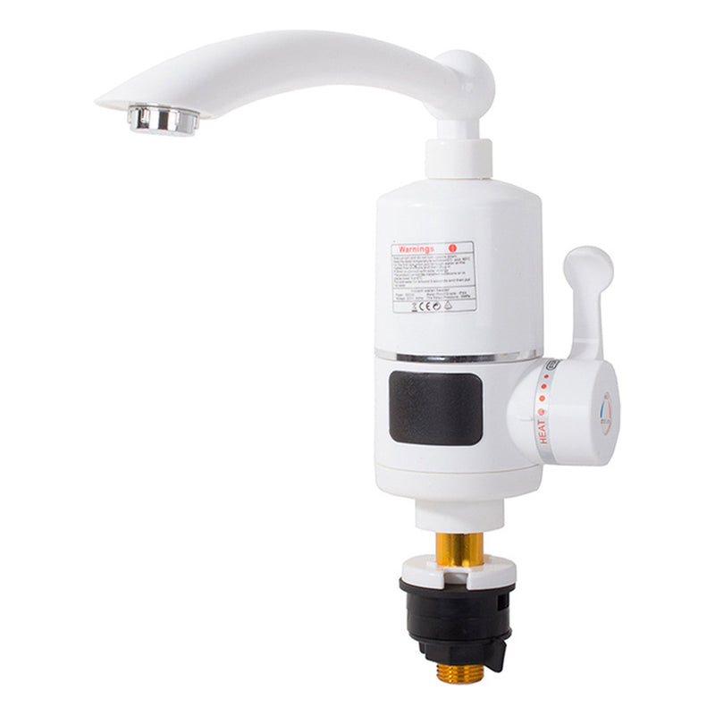 Elektrische Kraan met Doorstroomverwarmer voor keuken, tuin, badkamer, caravan, camping - Smart heater - Armatuur met onmiddellijke warmwaterbereider - Warmwaterkraan - Keukenkraan - Waterboiler - 230 V