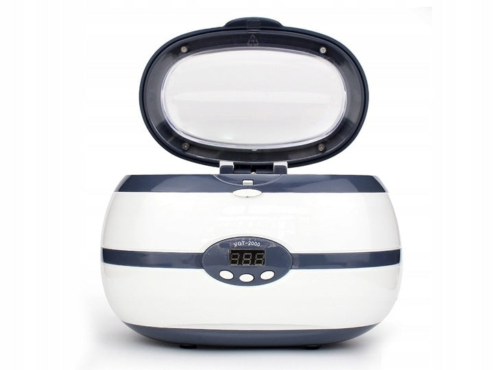 Ariko Professional Ultrasoon Reiniger - Reinigingsapparaat - Ultrasoonbad - Ultrasone Brillen reiniger - Sieraden reiniger - Horloge reiniger - Make-up kwast - Speenreiniger - Trilbad - 220V - 40Hz - Timer - 600ml - inclusief inzetmand