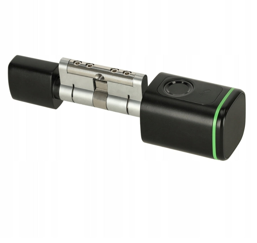 Ariko Elektronische Smart Deurcilinder - App - Vingerprint - Smart Tag - Bluetooth - met noodsleutel - Op Afstand te Openen - 2 x 30mm - 60 mm