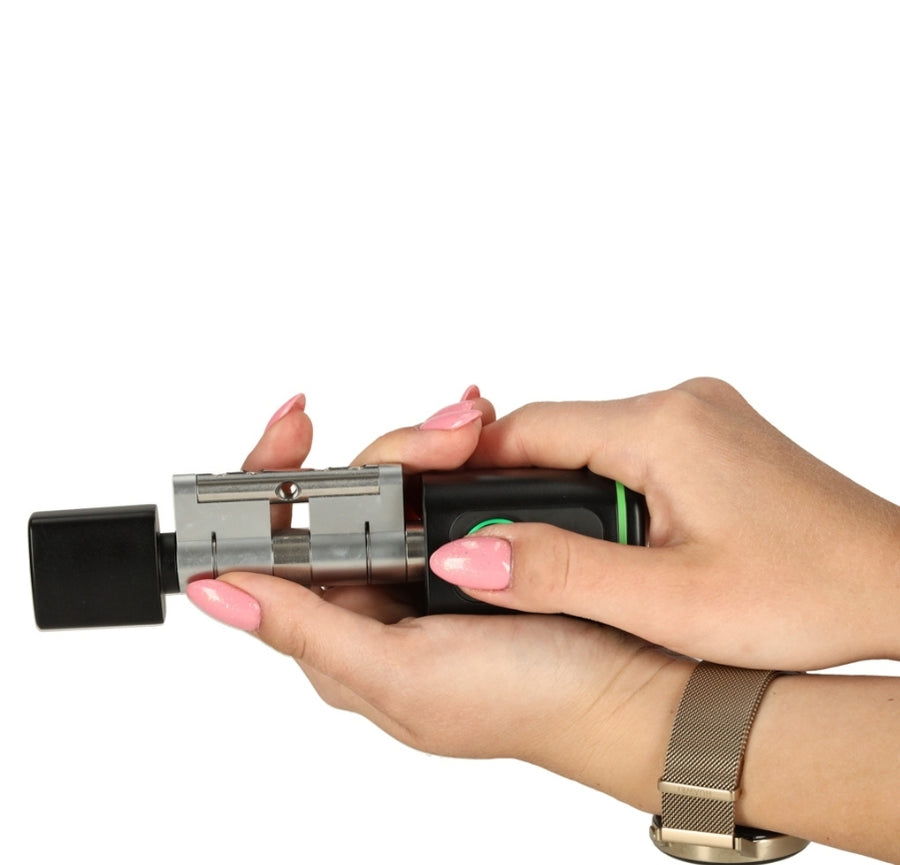 Ariko Elektronische Smart Deurcilinder - App - Vingerprint - Smart Tag - Bluetooth - met noodsleutel - Op Afstand te Openen - 2 x 30mm - 60 mm