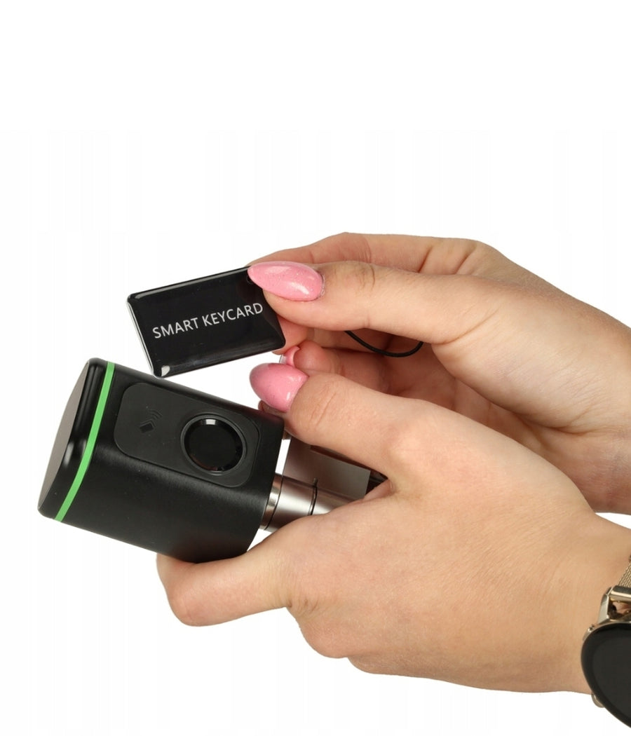 Ariko Elektronische Smart Deurcilinder - App - Vingerprint - Smart Tag - Bluetooth - met noodsleutel - Op Afstand te Openen - 2 x 30mm - 60 mm