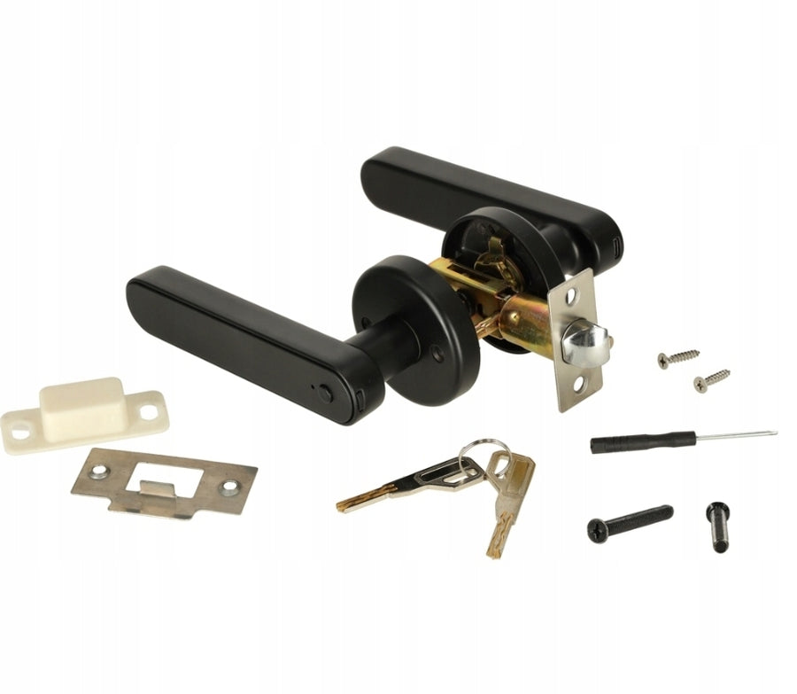 Ariko Elektronisch SMART Code Slot - Code / Vingerafdruk | App| Wifi | Bluetooth - 3 - 6 cm dikke deuren - Zwart