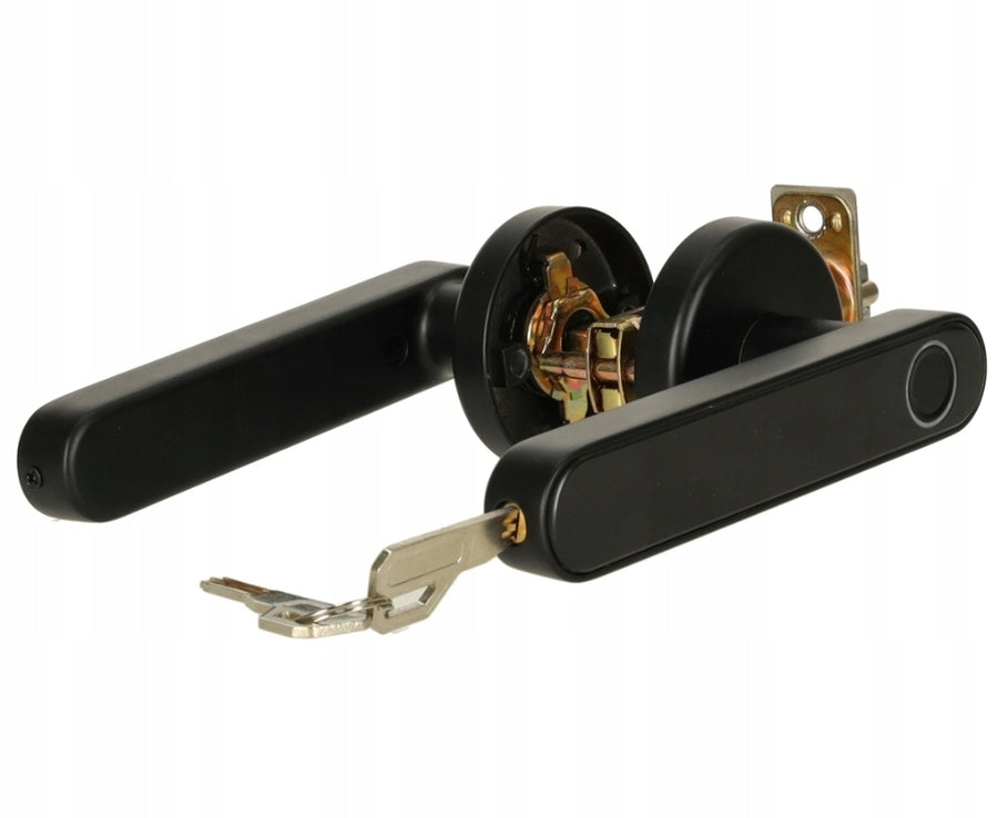 Ariko Elektronisch SMART Code Slot - Code / Vingerafdruk | App| Wifi | Bluetooth - 3 - 6 cm dikke deuren - Zwart