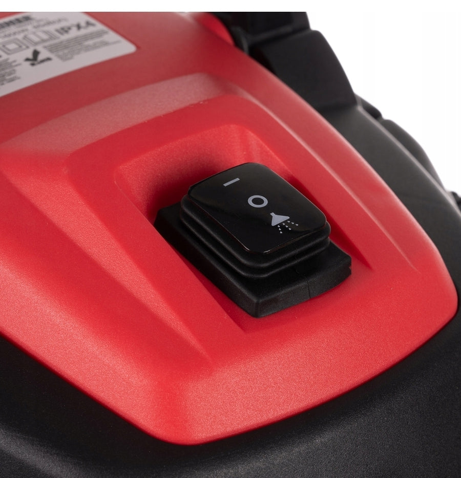 Ariko Industriële Wasstofzuiger 1600W - 3 In 1 Tapijtreiniger - 20 Liter - Was & Blaasfunctie - 6 Mondstukken - 5.5 Liter Schoonwater 3.5 Liter Wasmiddelreservoir