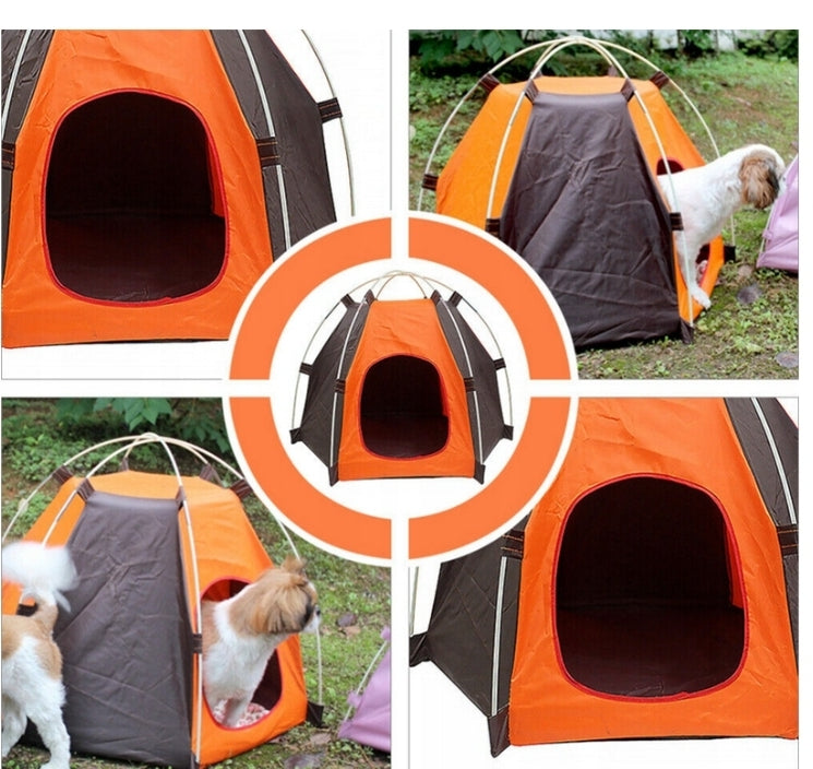 Ariko Hondentent - Bescherming Tegen Wind, Regen en Zon - Snel Opgezet - Voor Kleine En Middelgrote Honden