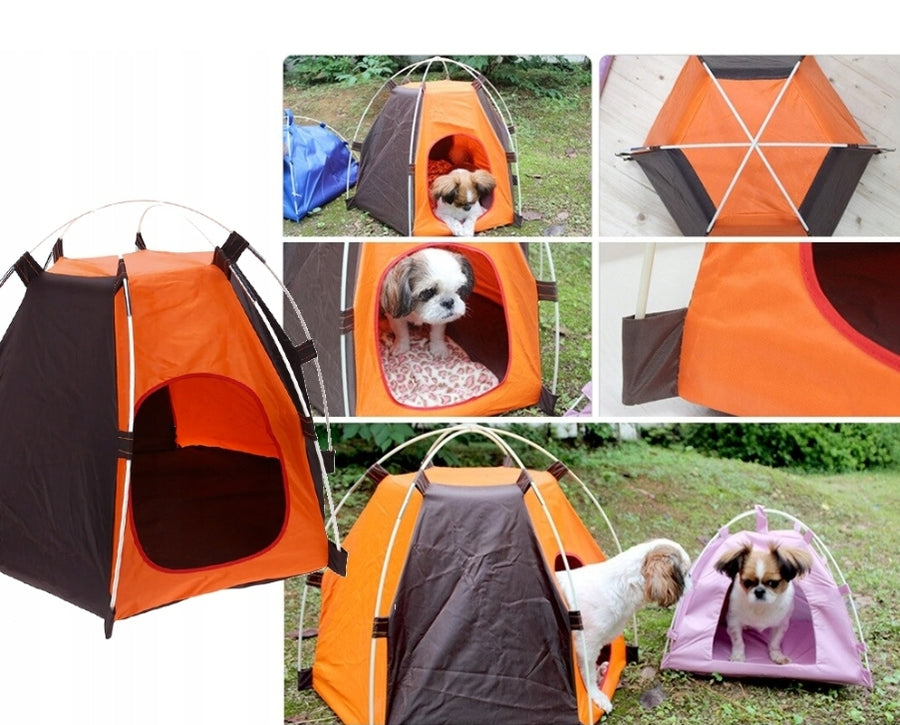 Ariko Hondentent - Bescherming Tegen Wind, Regen en Zon - Snel Opgezet - Voor Kleine En Middelgrote Honden