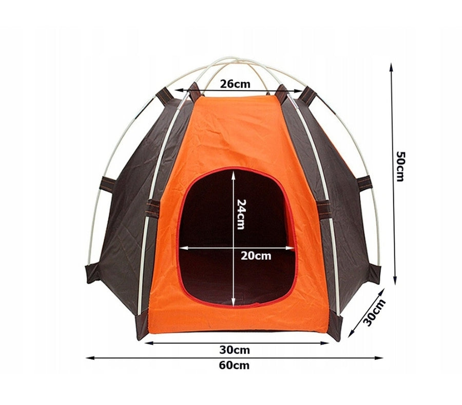 Ariko Hondentent - Bescherming Tegen Wind, Regen en Zon - Snel Opgezet - Voor Kleine En Middelgrote Honden