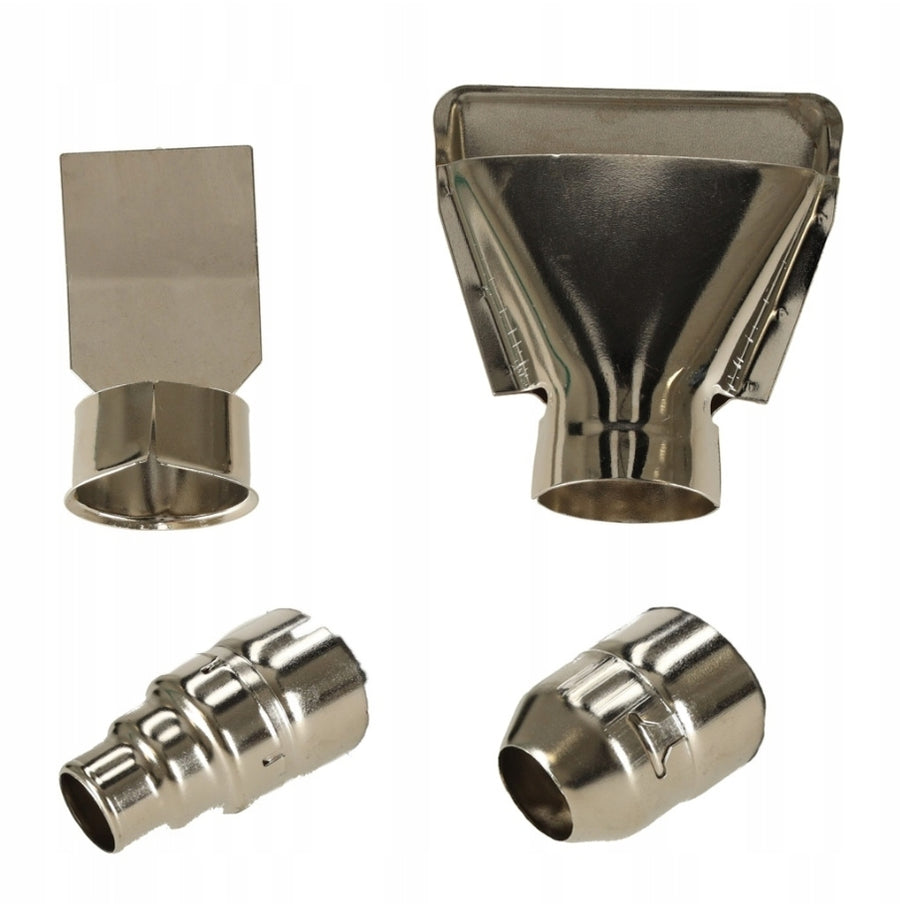 Ariko Hete Luchtpistool / Verfbrander - 1600W Twee Standen - Tot 600 Graden - 4 Opzetstukken