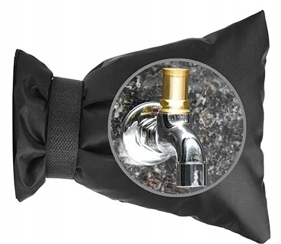 Ariko Buitenkraan Beschermhoes - Beschermd Tot -15 Graden - Makkelijk Te Installeren - Zwart