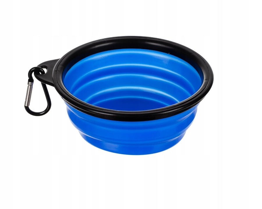 Ariko Drinkbak voor Huisdieren - Anti Lek en Spatvrij - Hygiënisch - Antislip - Vertraagd Drinken - Voorkomt Waterverontreiniging - Robuust - 1,5 Liter - Inclusief Opvouwbare Reisdrinkbakje