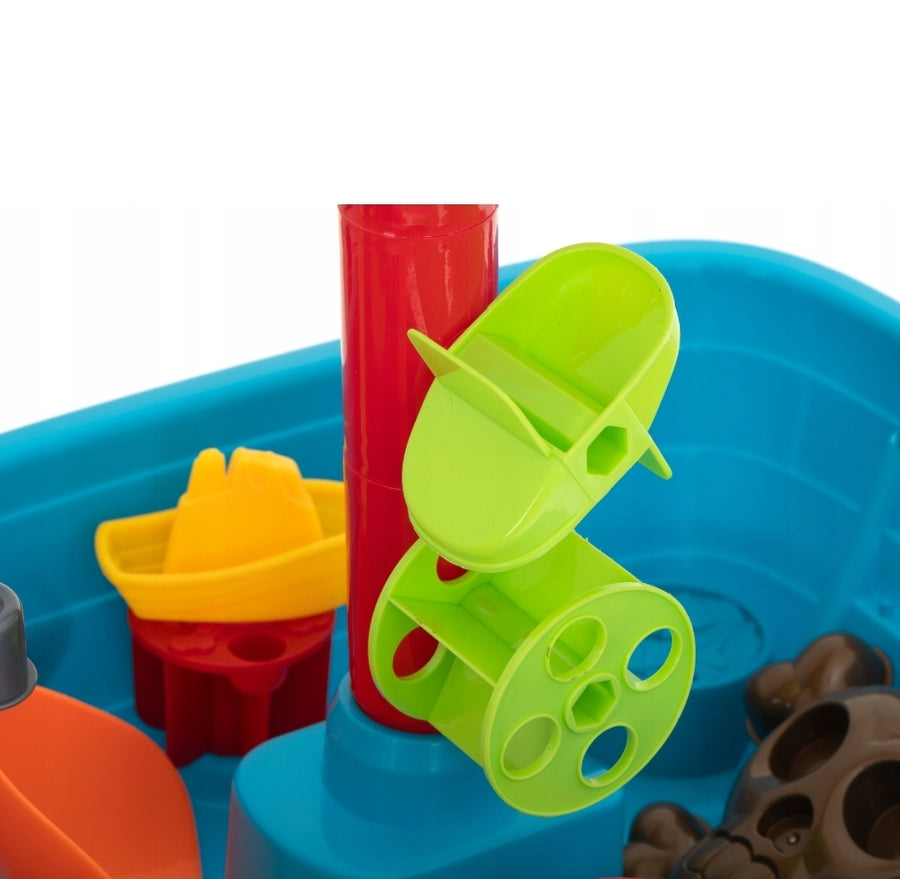 Ariko Water en Zand Speelgoed Piratenboot - 29 Delig voor Zand en Water