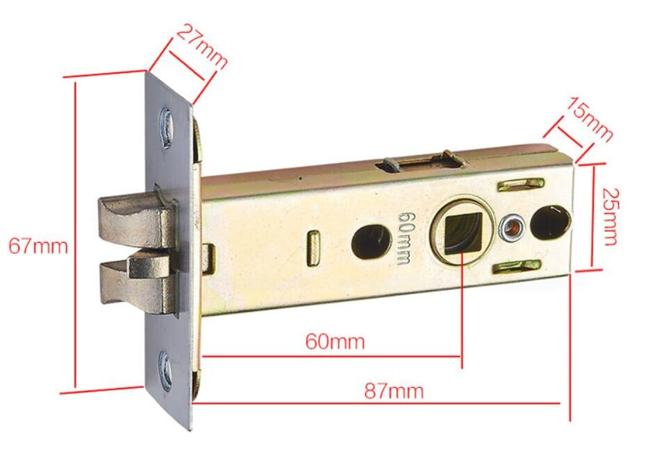 Ariko Code Deurslot met Klink - 1 zijde code - Zwart