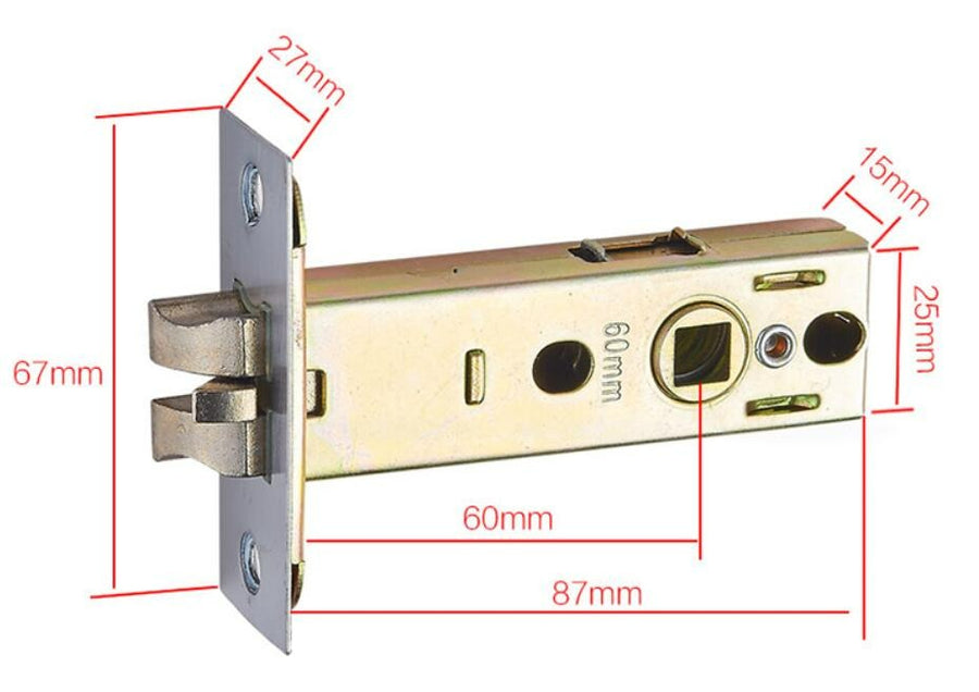 Ariko Code Deurslot met Klink - 1 zijde code - Zwart