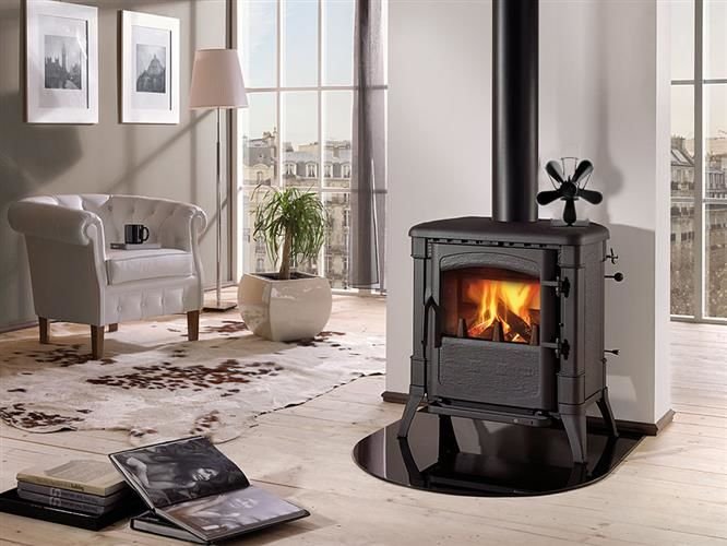 Ariko Haardventilator - Ventilator - Werkt op warmte zonder stroom tussen 60 tot 345 graden