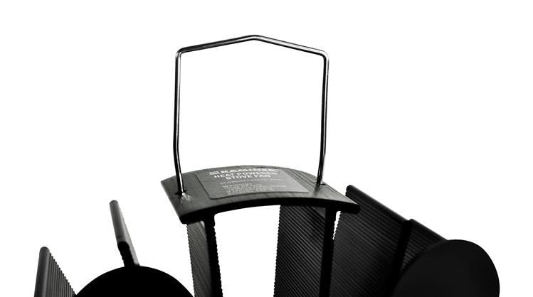 Ariko Haardventilator - Ventilator - Werkt op warmte zonder stroom tussen 60 tot 345 graden