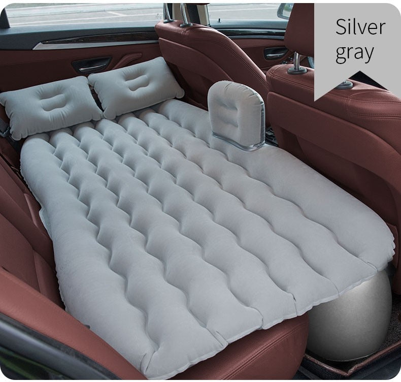 Ariko Comfortabel Auto Luchtbed - Auto Matras - Opblaasbaar - Inclusief Elektrische Luchtpomp en Kussens - Ideaal voor Camping - Transporttas Inbegrepen