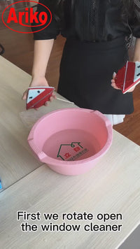 Ariko Magnetische Dubbelzijdige Ramenwas - Veilig en Effectief - Dubbelzijdige Reiniging - Verschillende Glasdiktes - Veelzijdig Gebruik - 18-30mm