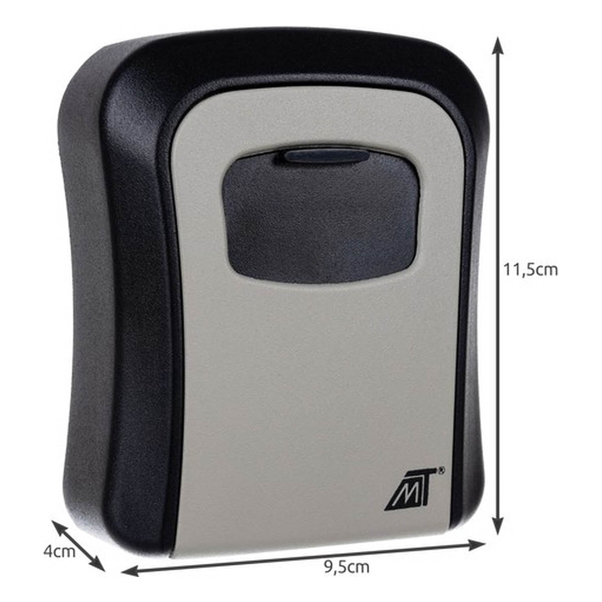 <tc>Ariko</tc> Combination lock Key safe - outside/inside - Wall mounted - Key safe - Key cabinet - Gray