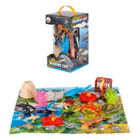 Thumbnail for Ariko Meeresbewohner-Spielset – ideal für Kinder – 30 Teile – inklusive Spielmatte