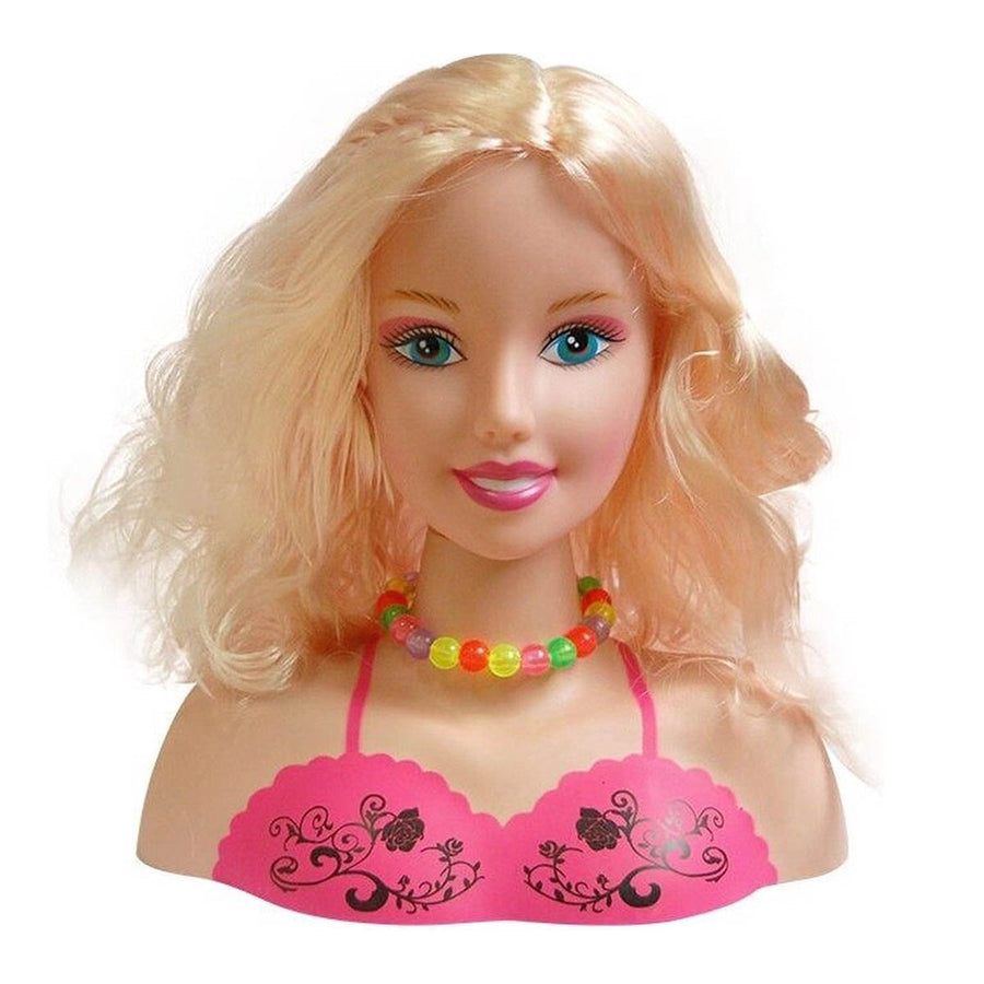 Ariko - Haubenkopf mit Schminkset und Haarschmuck 24 Stück - 22cm