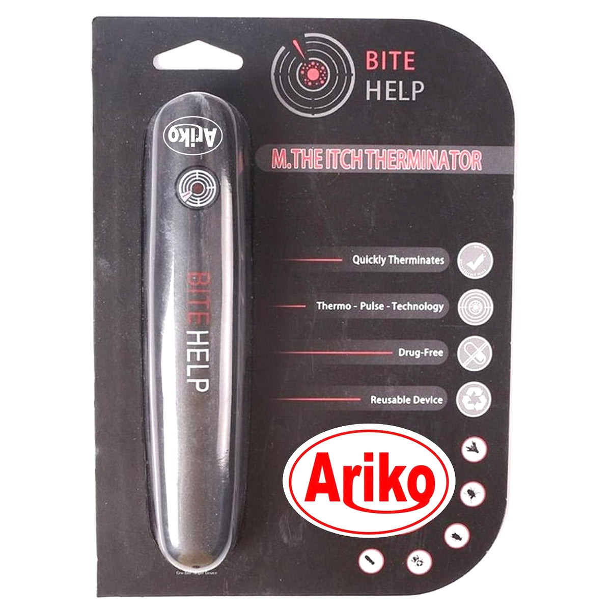 Ariko Bite Help Mückenstich Stift Insektenstich Schmerzlinderung Juckreiz lindern Mückenstift Mückenstich Mückenstich