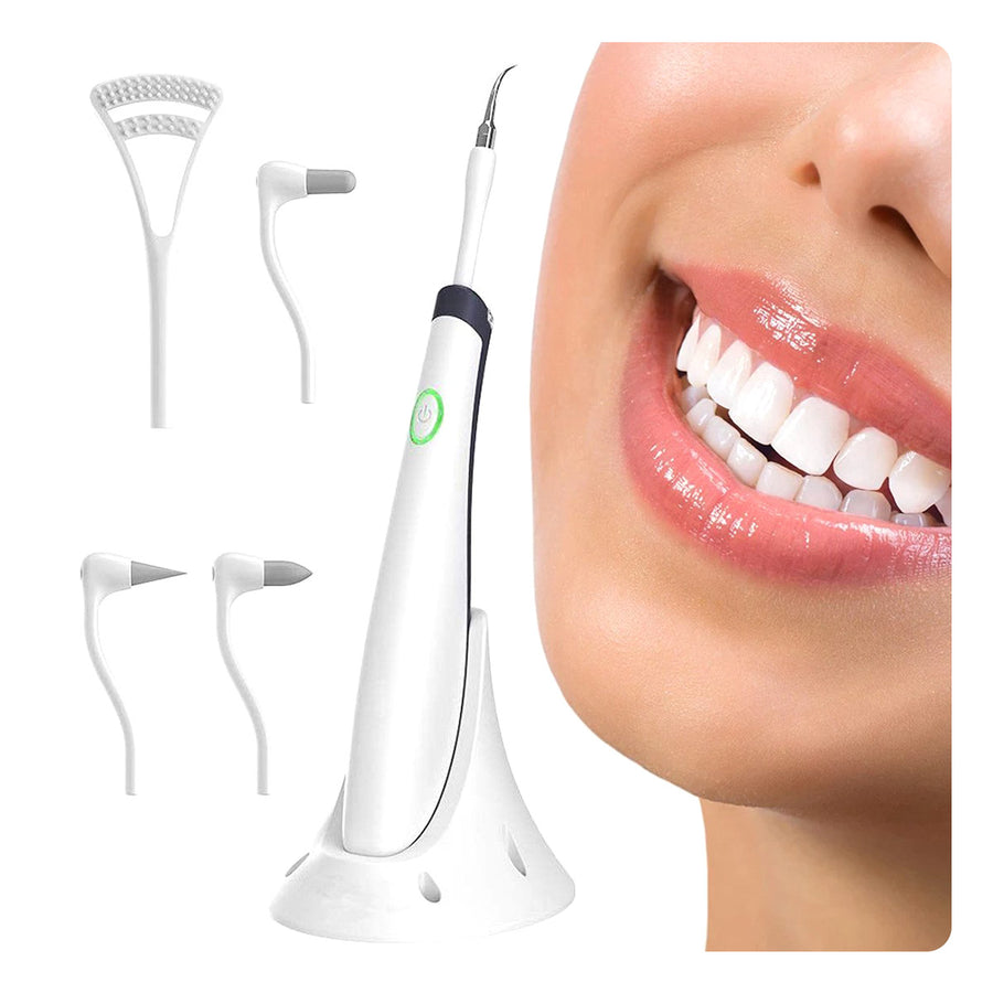 <tc>Ariko</tc> Ultrasonic tartar remover - extra attachments - 15,000 revolutions per minute - Including batteries