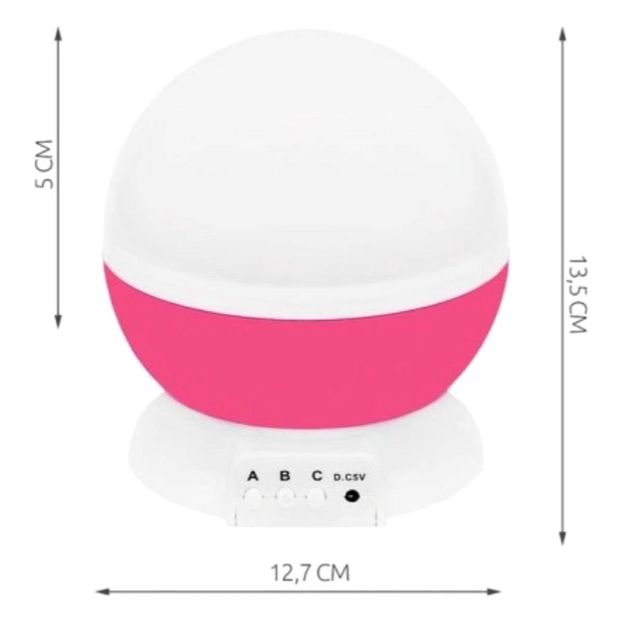 Ariko Roterende Sterrenprojector Sterrenhemel - Nachtlampje baby/kind - Projectie Lamp - Kinderkamer - Nachtlampje - Blauw