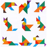 Thumbnail for Ariko XL Puzzel | Tangram puzzel | Russian block puzzel | Houten puzzel | Tetris | Kinderpuzzel | Tetris puzzel | Houten speelgoed | 3 in 1