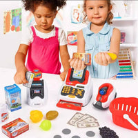 Thumbnail for Ariko Supermarkt Spielset - Spielzeug Kinder - Shop Spielzeug Kinder - Spielzeug Registrierkasse - Inkl. Batterien