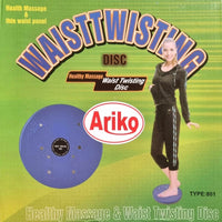 Thumbnail for Ariko Plaque de torsion de taille | Assiette torsadée | Entraîneur de torsion | Aimant de forme physique d'exercice aérobie | Perdre du poids | Massage des pieds | Aimants | remise en forme | Bleu