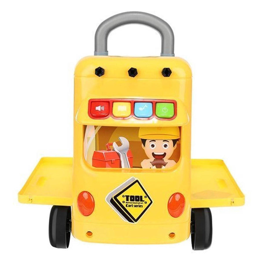 Ariko Wanderlong XXL Tool Cart werkbank trolley met gereedschap | 38 onderdelen | met muziek en geluid | Gereedschapset | Gereedschap | Gereedschap speelgoed | inclusief Philips batterijen