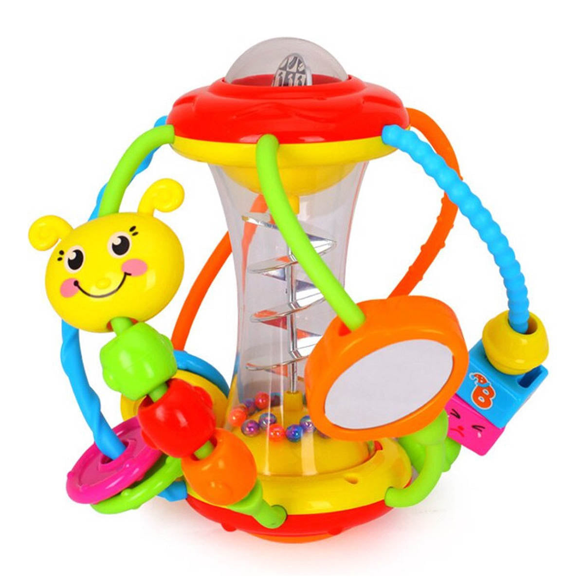 Ariko XL Baby Rammelaar - Ontwikkelingsspeelgoed - Multifunctioneel - Kleurrijk - Educatief