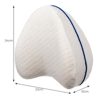 Thumbnail for <tc>Ariko</tc>  Ergonomic Knee Pillow - Memory Foam - Ergonomic Pillow - Memory Foam - For Side Sleepers - Orthopedic - Washable