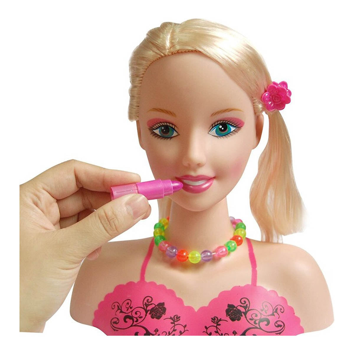 Ariko - Capuche avec set de maquillage et accessoires pour cheveux 24 pièces - 22cm