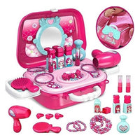 Thumbnail for Ariko Trousse de maquillage pour enfants - Portable - Rose - Stylist Toys
