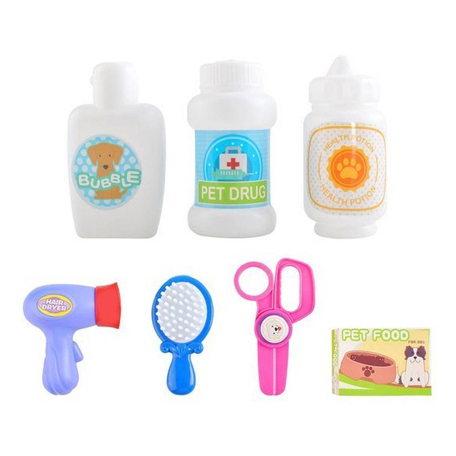 Ariko Honden Trimsalon Speelset - Dierenverzorging - Styling - Honden Kapper Speelset - 16 Delig