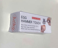 Thumbnail for <tc>Ariko</tc> Eggshell Cracker - Egg Cracker - Egg Opener - Egg Strainer - Eggshell Cutter - 2 in 1 - Stainless Steel