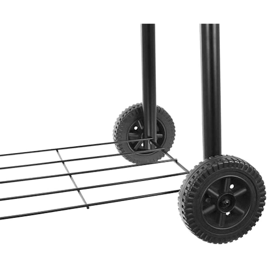 Charcoal Grill barbecue - RVS - Zwart - Mobiel - Ariko