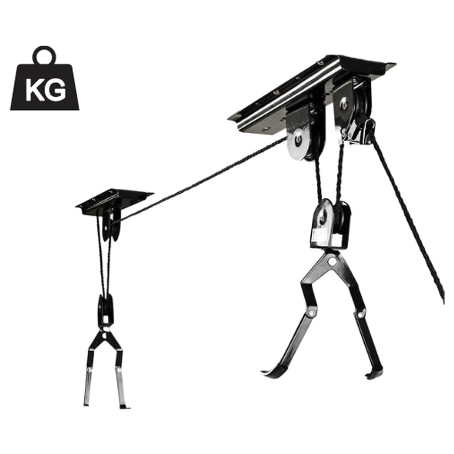 Hoppline - Fietslift - Fietstakel - ophangsysteem - ophangbeugel - haken - Ariko