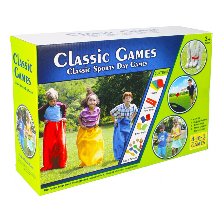 <tc>Ariko</tc>  Sack Race Game Set - Old Dutch Games - Sack Race - 3 Leg Race - Sack Throwing - Egg Run - Fête des enfants
